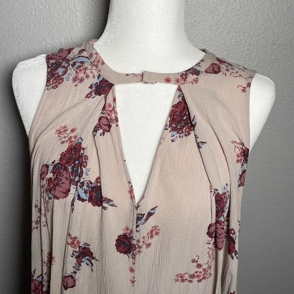 Free People Tree Swing Washed Stone Mini Dress Tunic with pockets - Picture 8 of 13